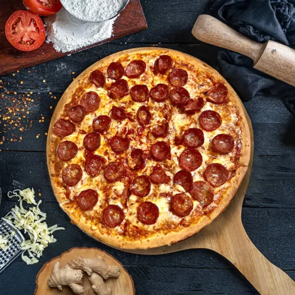 Pepperoni pizza